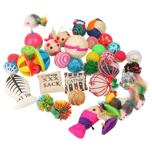 20 Piece Cat Toys Variety Pack - PetHaven