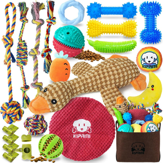 23 Pack Charming Puppy Toys